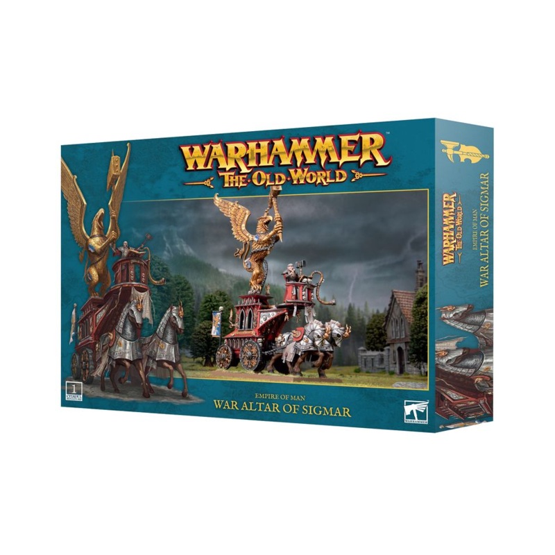THE OLD WORLD EMPIRE OF MAN WAR ALTAR OF SIGMAR