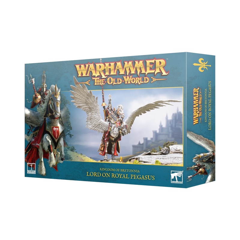 WARHAMMER TOW BRETONNIA LORD ON ROYAL PEGASUS