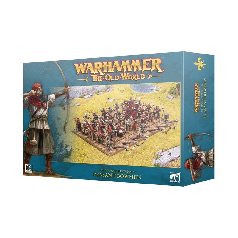 WARHAMMER TOW BRETONNIA PEASANT BOWMEN