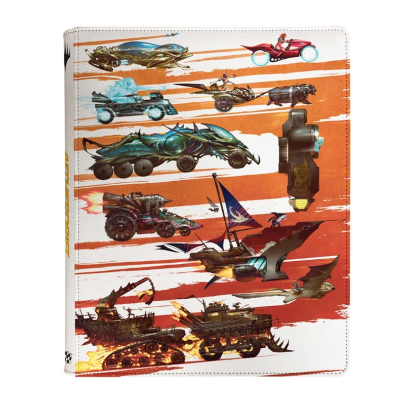 AETHERDRIFT FINISH LINE KEY ART PRO 9 POCKET ZIPPERED BINDER