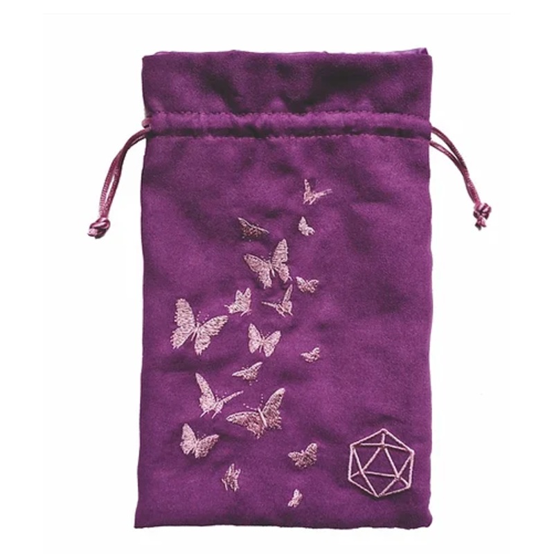 BUTTERFLIES DICE BAG