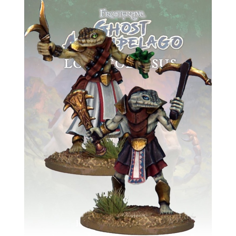 FROSTGRAVE GHOST ARCHIPELAGO: SNAKEMAN CRACKSHOT & HERB