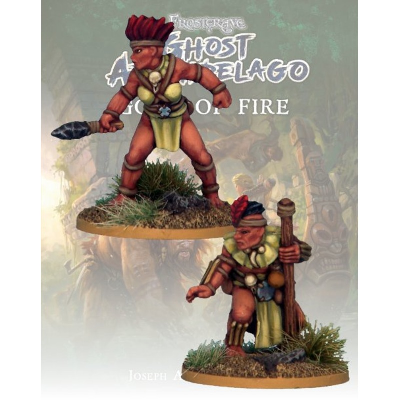 FROSTGRAVE GHOST ARCHIPELAGO: TRIBAL PEARL DIVER & GUIDE