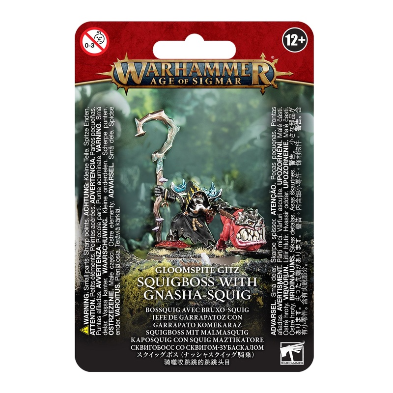 GLOOMSPITE SQUIGBOSS W/ GNASHA SQUIG