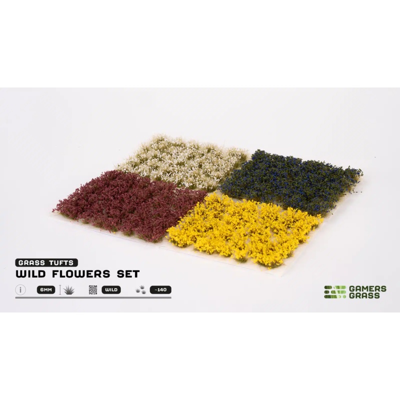 WILD FLOWERS TUFT SET