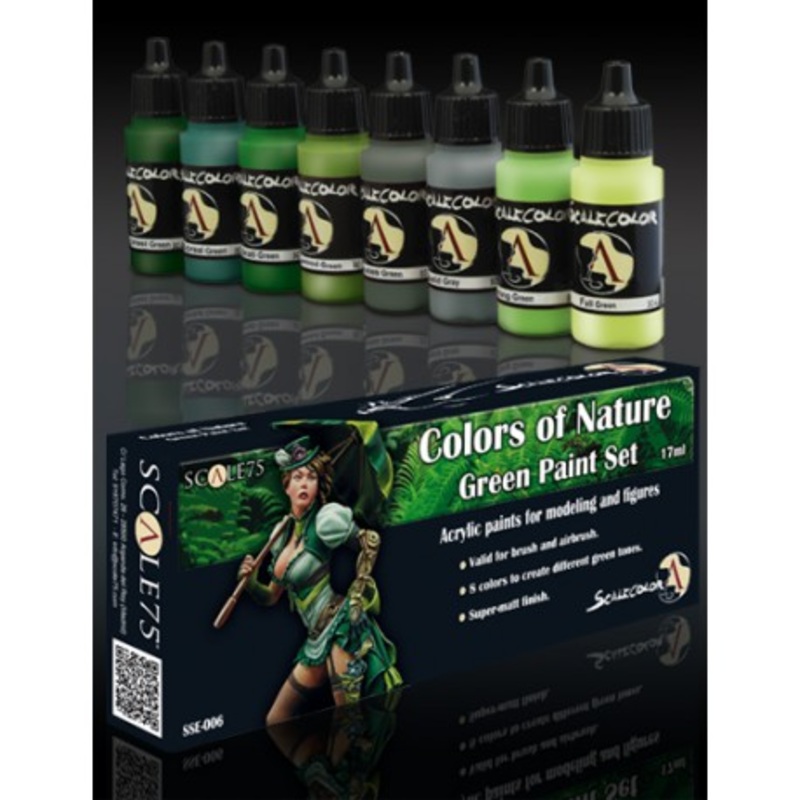 COLORS OF NATURE GREEN PAINTS