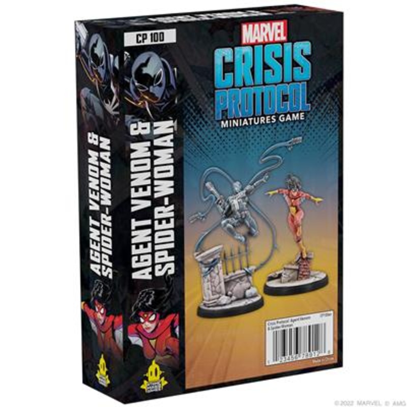 MARVEL CRISIS PROTOCOL AGENT VENOM & SPIDER-WOMAN
