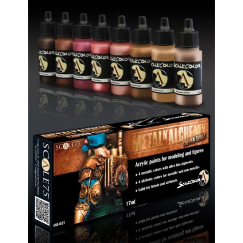 METAL ALCHEMY COPPER PAINT SET