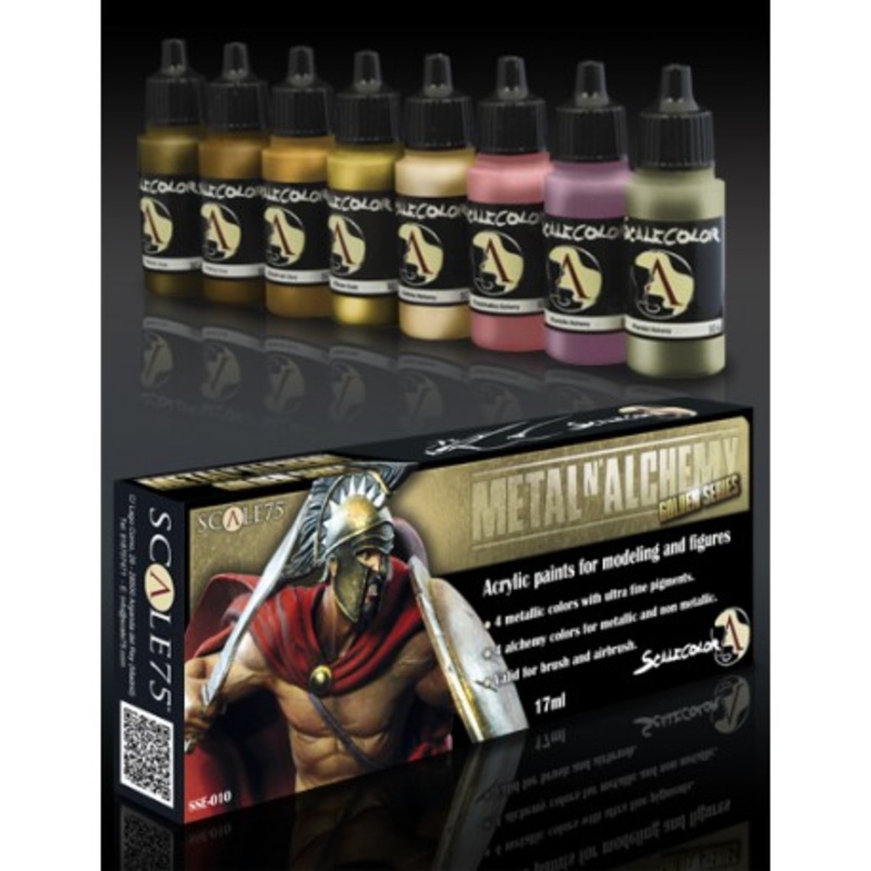METAL ALCHEMY GOLD PAINT SET