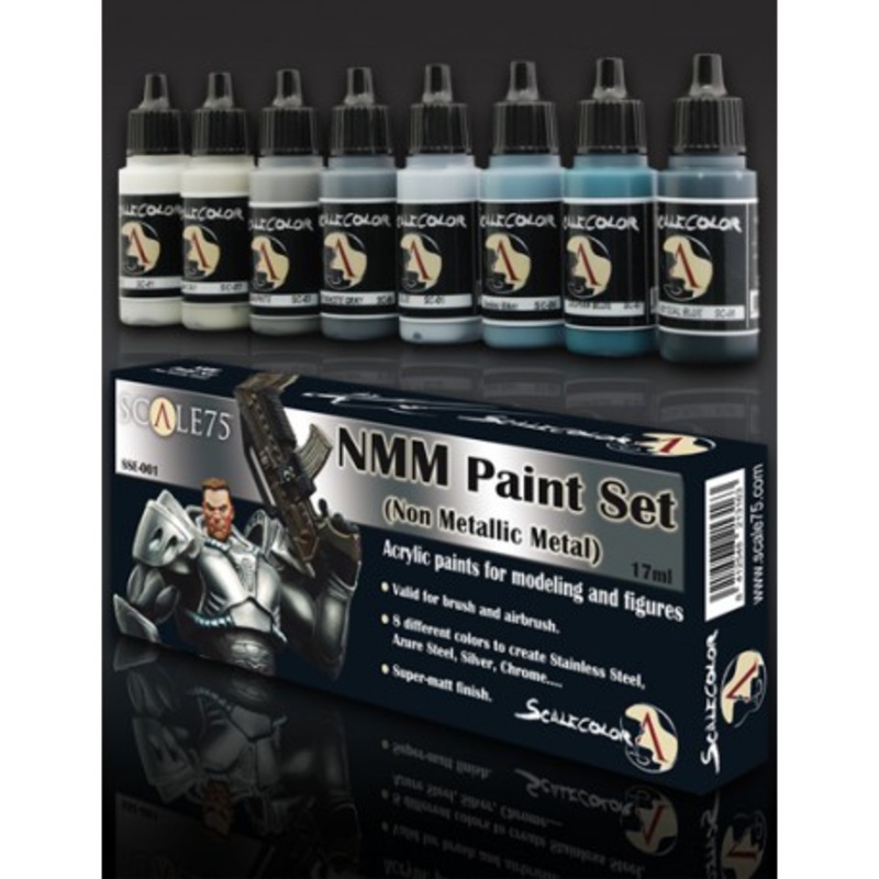NON-METAL METALLIC PAINT SET STEEL