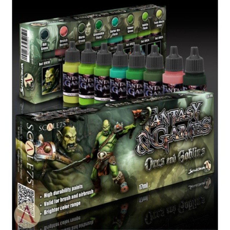 ORCS & GOBLINS PAINT SET