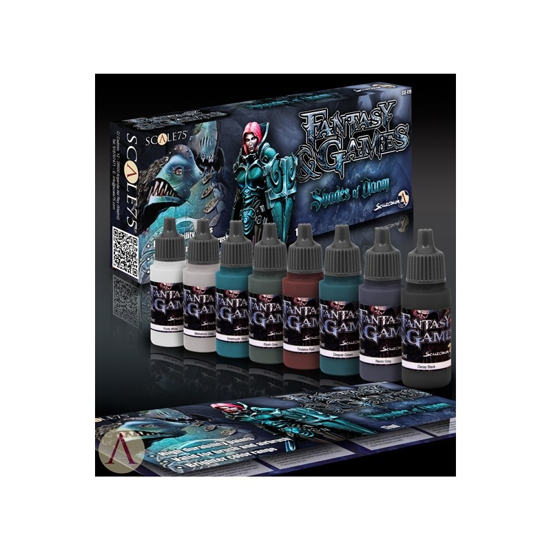 SHADES OF DOOM PAINT SET