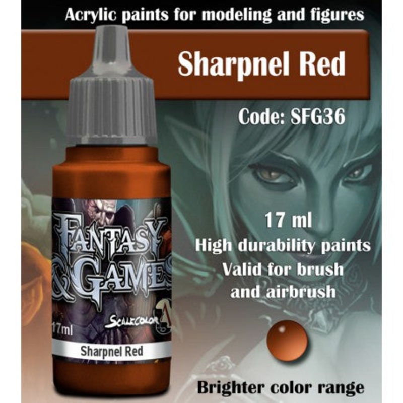 SHARPNEL RED