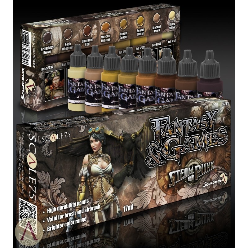 STEAMPUNK PAINT SET