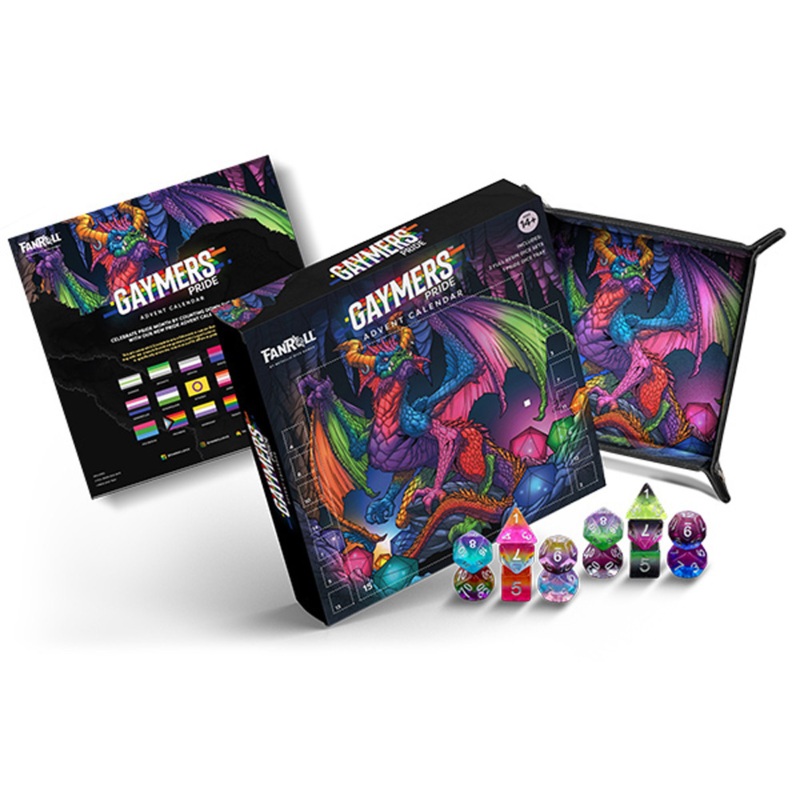 GAYMER'S PRIDE ADVENT DICE CALENDAR