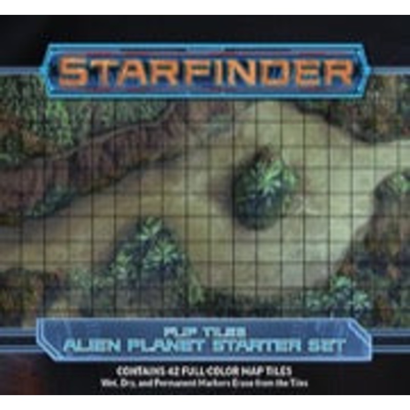 STARFINDER FLIP-TILES ALIEN PLANET STARTER SET