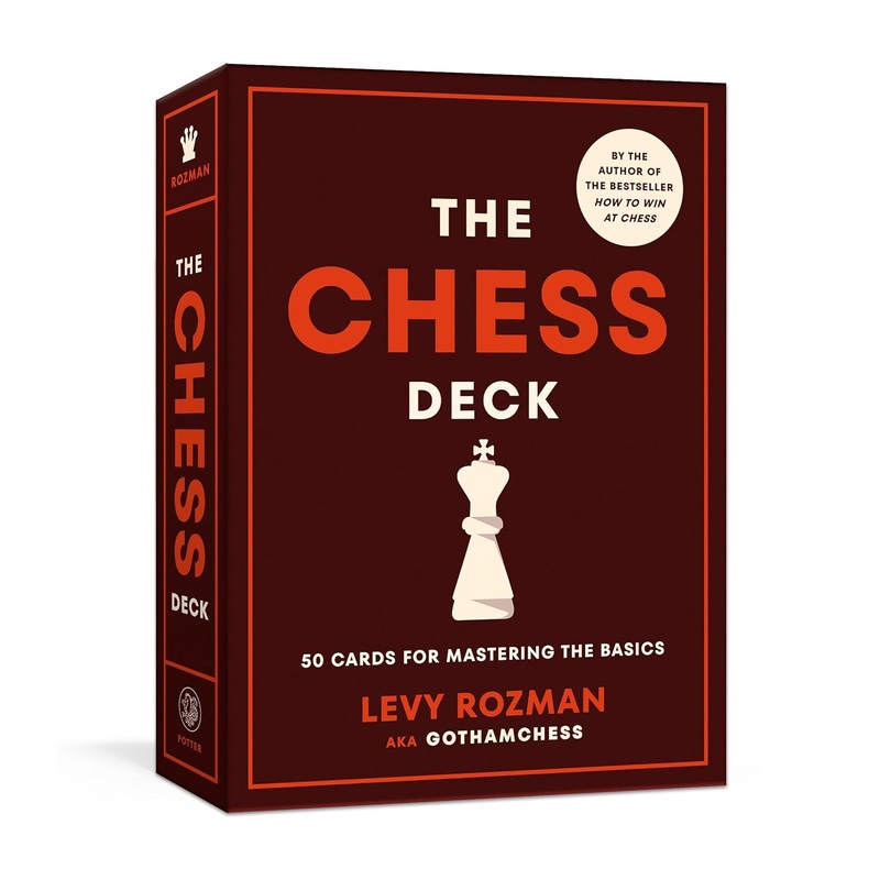 THE CHESS DECK: 50 CARDS FOR MASTERING THE BASICS BY LEVY ROZMAN