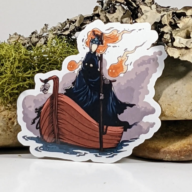 CHARON UNDERWORLD FERRY STICKER