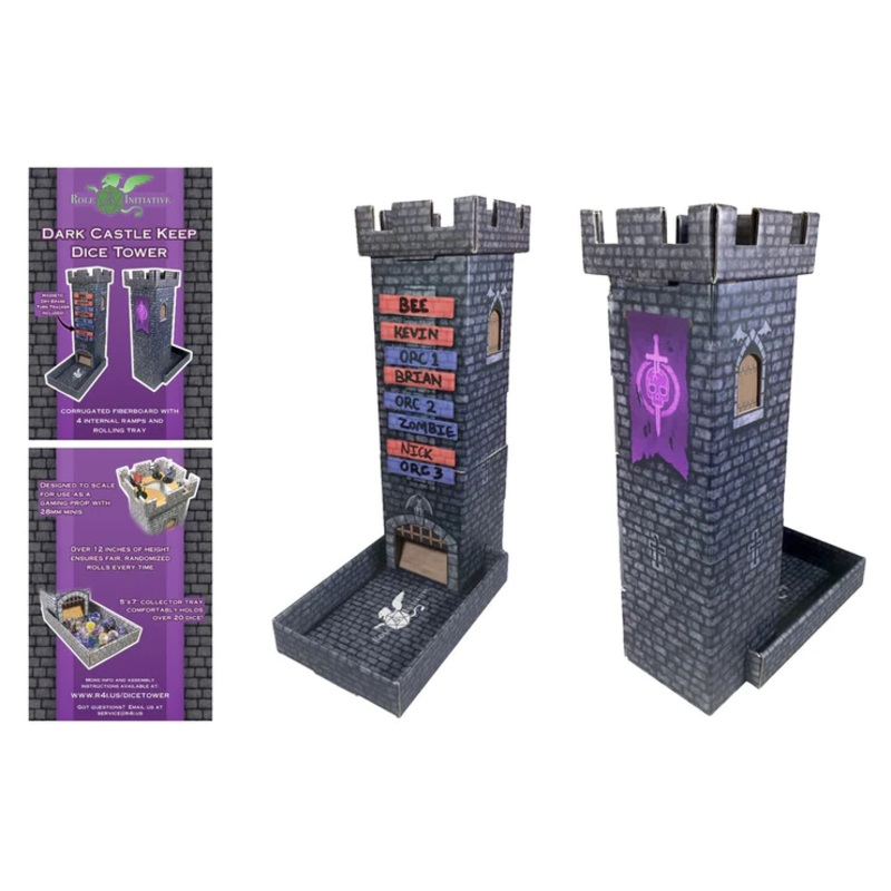 DARK CASTLE TURN TRACKER DICE TOWER