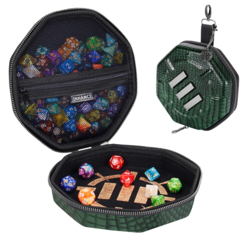 ENHANCE DRAGON GREEN DICE BOX