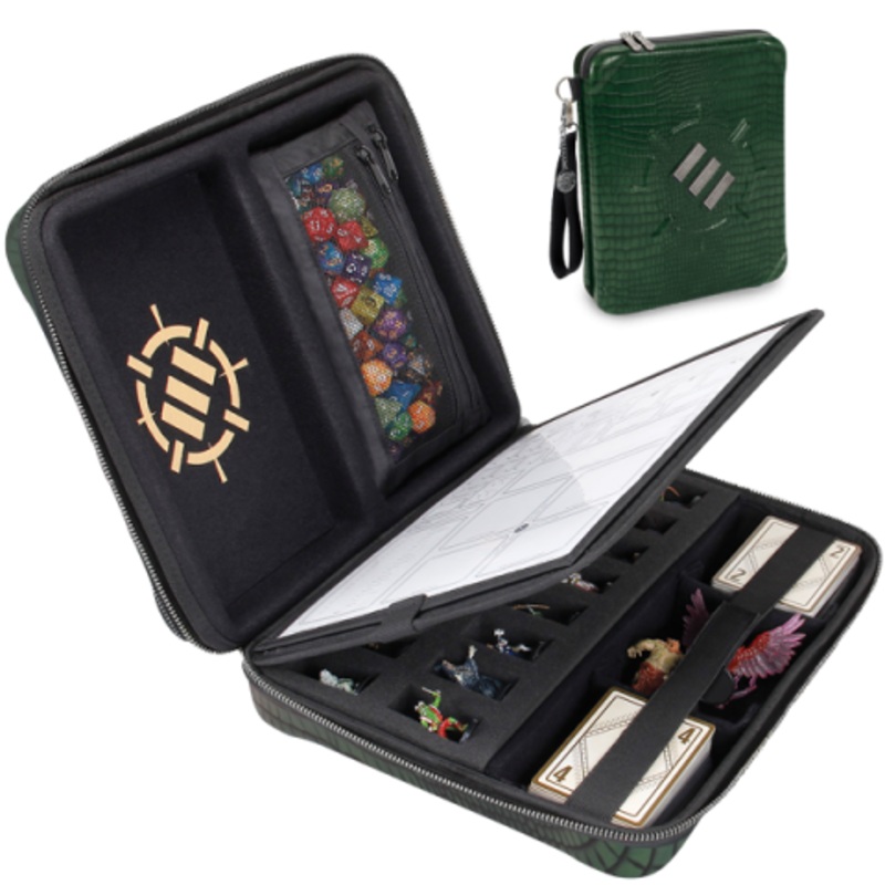 ENHANCE RPG ORGANIZER GREEN SCALE COLLECTOR'S EDITION