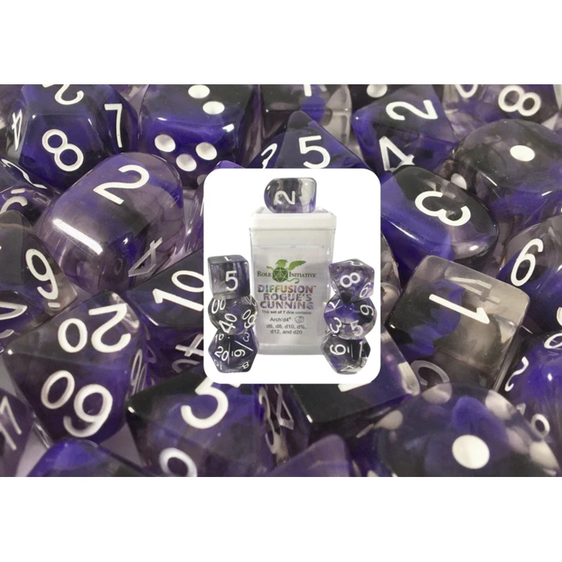 ROGUE'S CUNNING DIFFUSION DICE SET