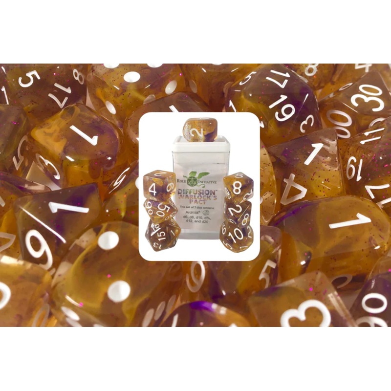 WARLOCK'S PACT DIFFUSION DICE SET