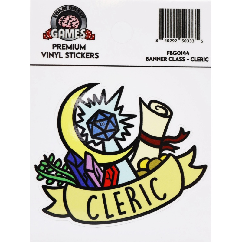 CLASS STICKER: CLERIC