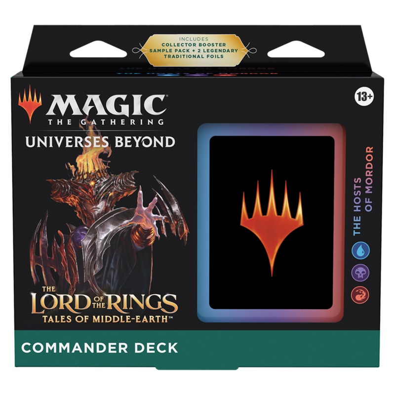 THE HOSTS OF MORDOR COMMANDER DECK