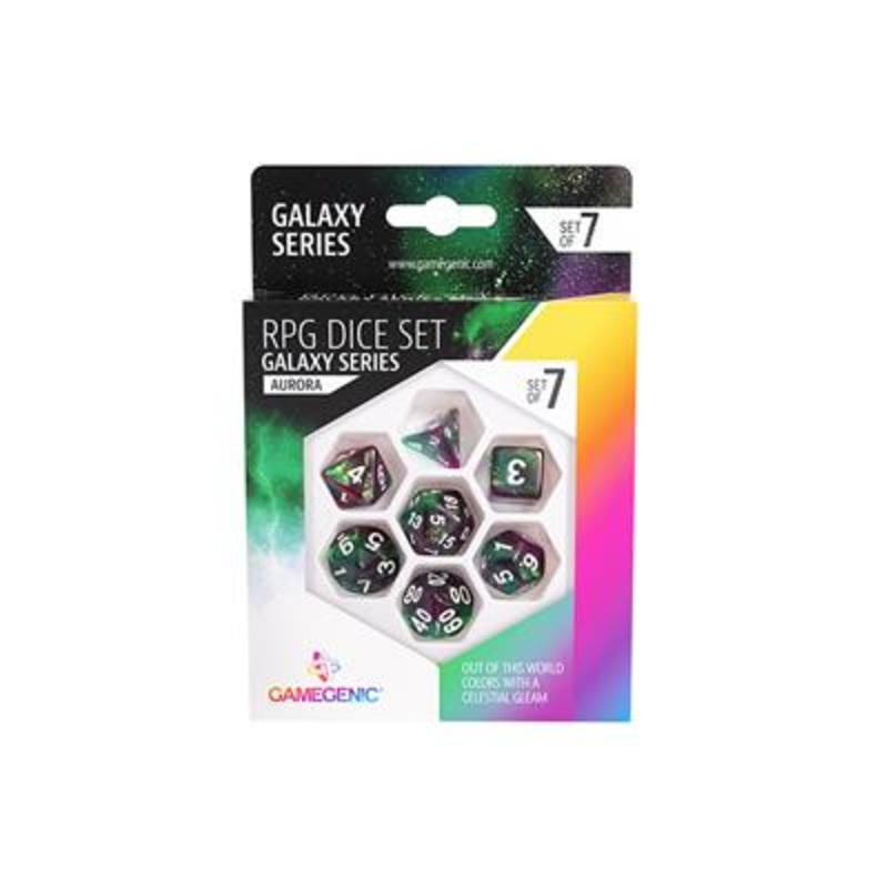 GALAXY SERIES - AURORA RPG DICE SET