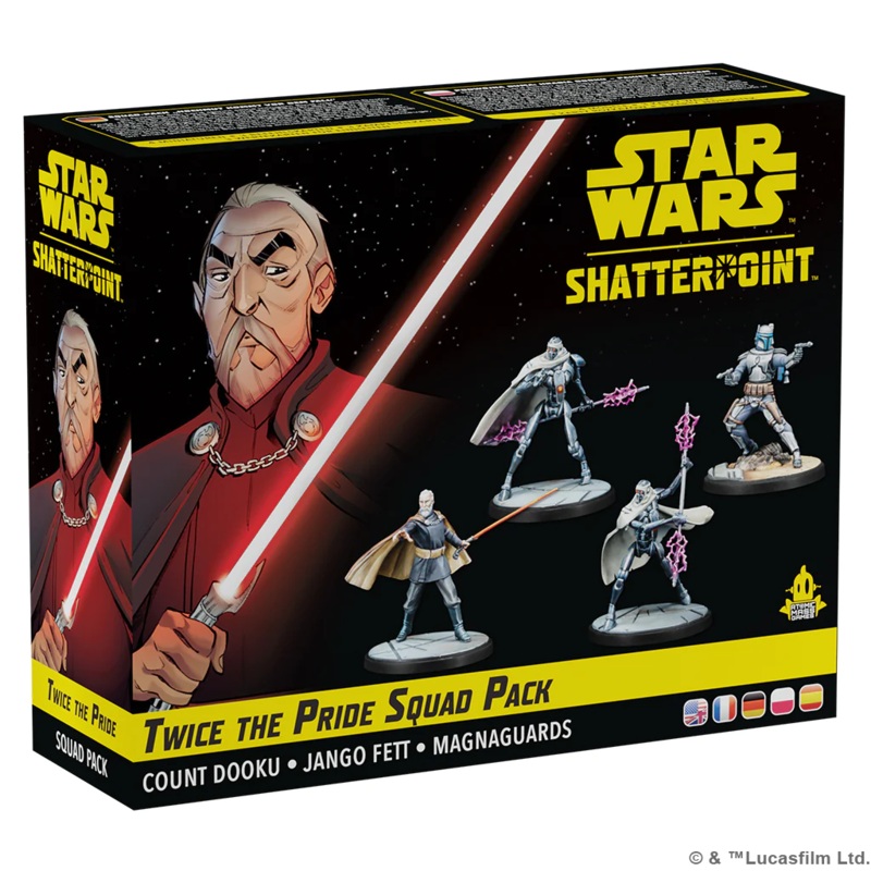 STAR WARS SHATTERPOINT TWICE THE PRIDE COUNT DOOKU
