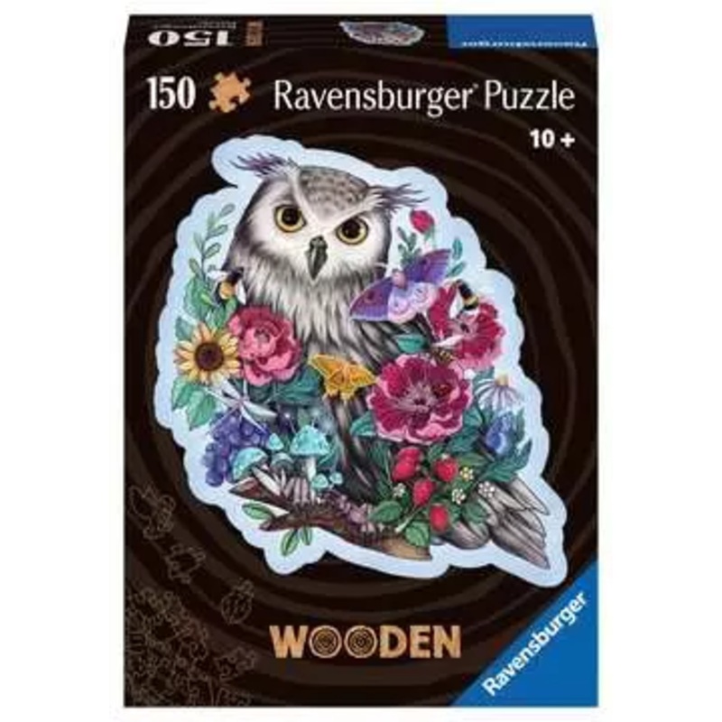 WOODEN OWL PUZZLE 150 PC