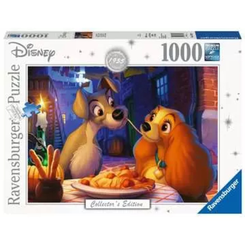 DISNEY LADY & THE TRAMP 1000 PC COLLECTOR'S EDITION