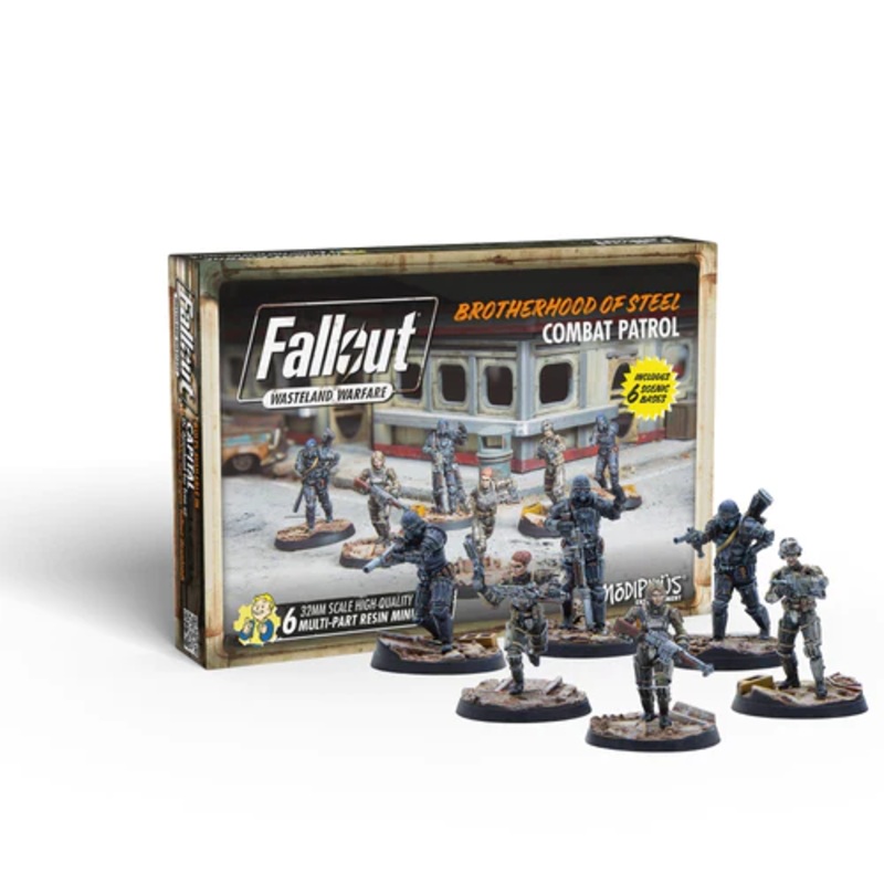 FALLOUT WASTELAND WARFARE BROTHERHOOD OF STEEL COMBAT PATROL