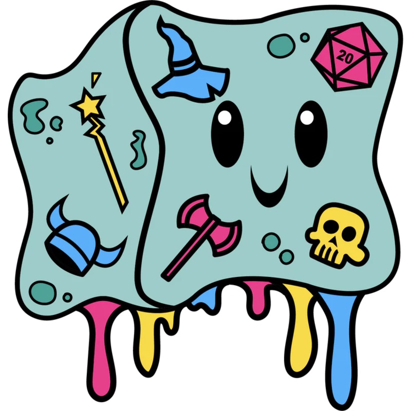 JELLY CUBE PRIDE PIN - PANSEXUAL