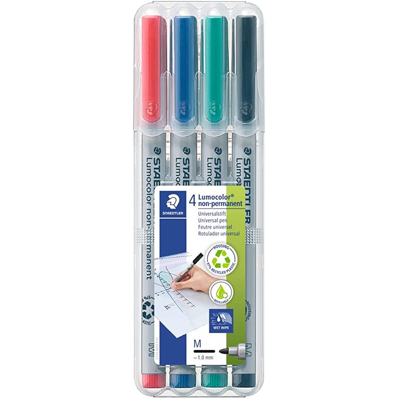 LUMOCOLOR MARKERS (4 CT.)