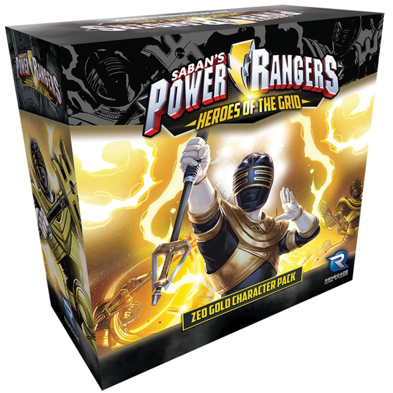 POWER RANGERS HEROES OF THE GRID ZEO GOLD CHARACTER PACK