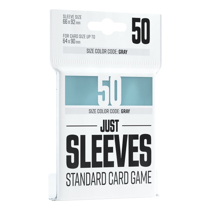 JUST SLEEVES STANDARD SLEEVES 50 SLEEVE PACK