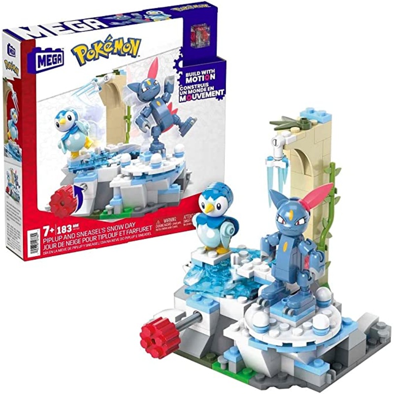 POKEMON PIPLUP AND SNEASEL SNOW DAY