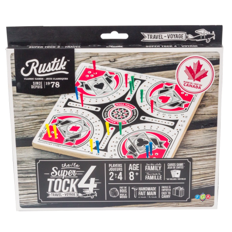 RUSTIK TRAVEL TOCK & PACHISI