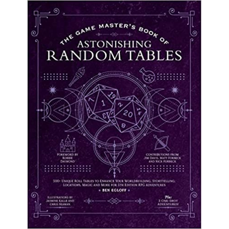 THE GAME MASTER'S BOOK OF ASTONISHING TABLES
