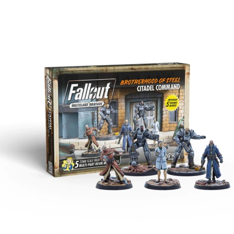 FALLOUT WASTELAND WARFARE BROTHERHOOD OF STEEL CITADEL COMMAND