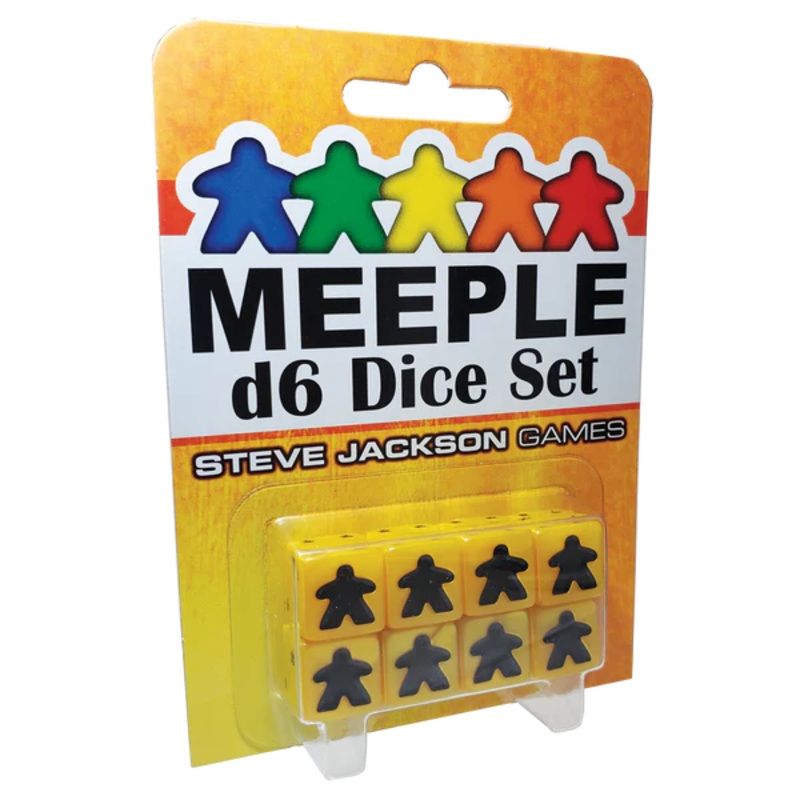 MEEPLE GOLD D6 DICE SET