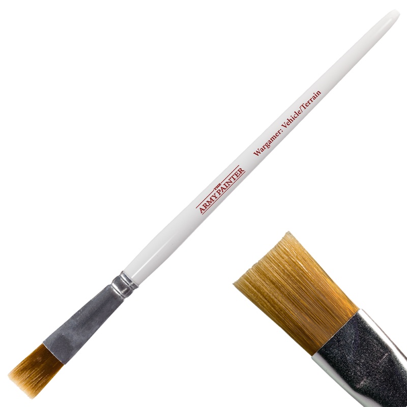 VEHICLE/TERRAIN WARGAMER BRUSH