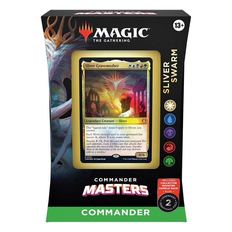 SLIVER SWARM COMMANDER DECK COMMANDER MASTERS