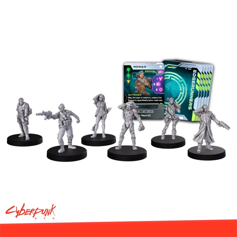 CYBERPUNK RED COMBAT ZONE: EDGERUNNERS 1 GANG