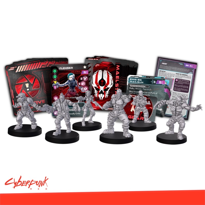 CYBERPUNK RED COMBAT ZONE: MAELSTROM GANG