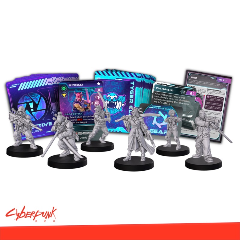 CYBERPUNK RED COMBAT ZONE: TYGER CLAWS GANG