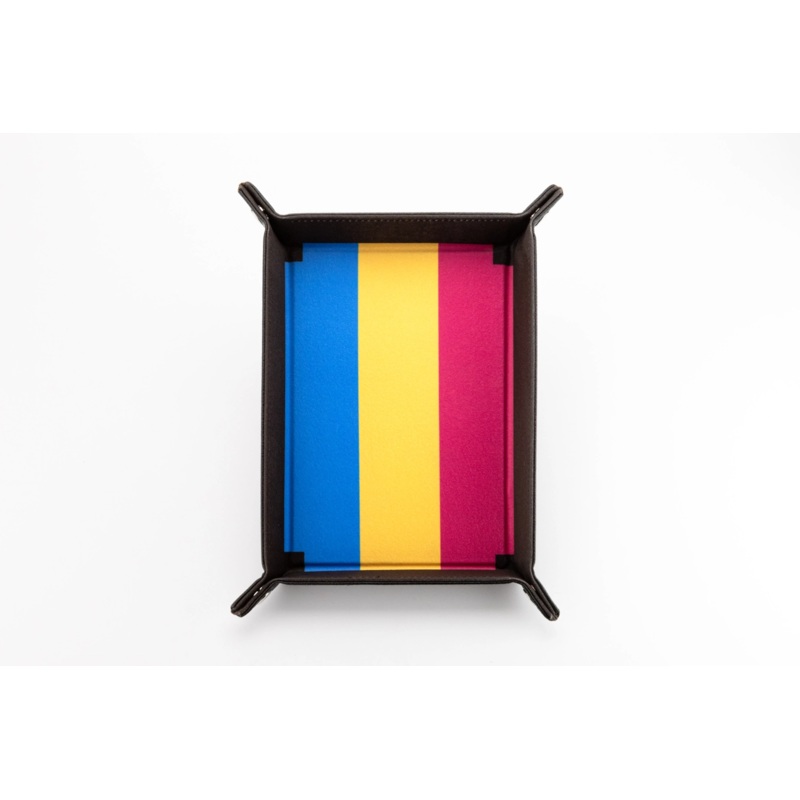 PANSEXUAL FLAG DICE TRAY