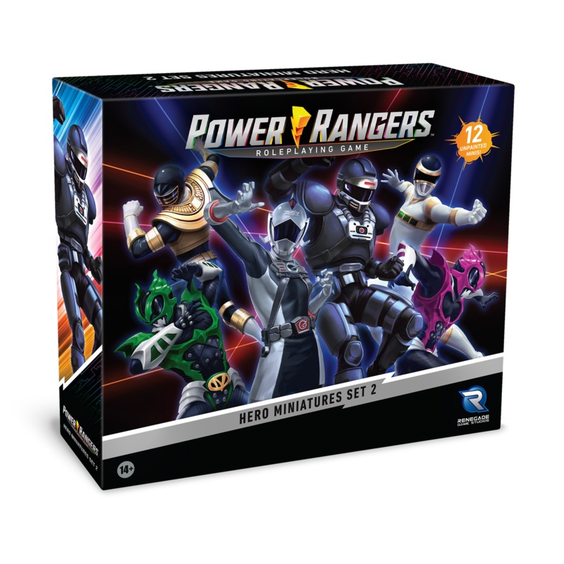 POWER RANGERS RPG MINIS HERO SET 2